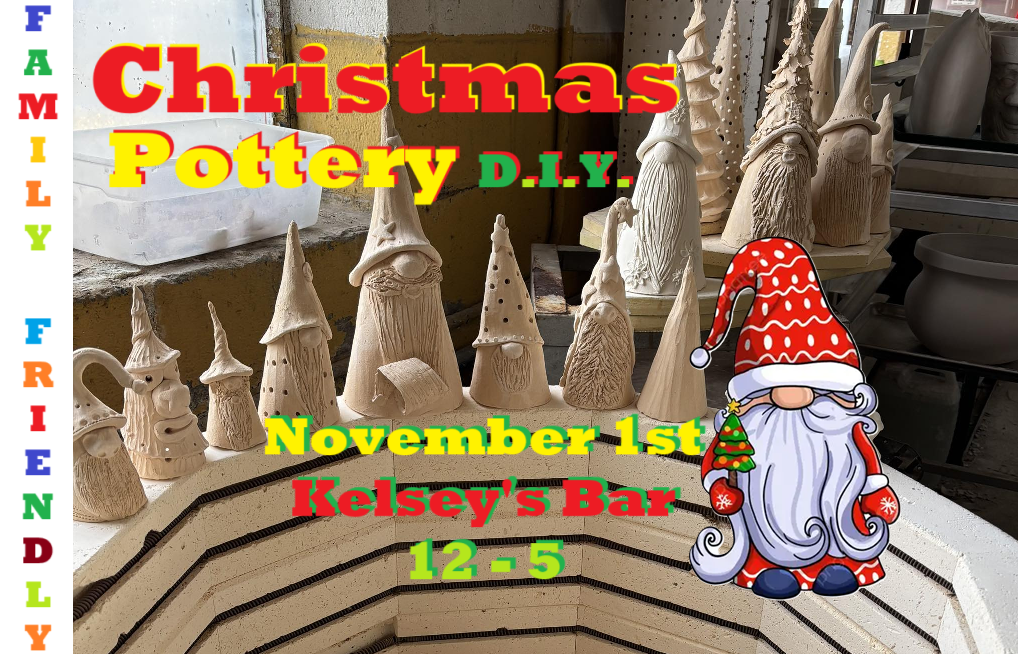 November 1st Pottery D.I.Y. at Kelsey's in Tomah