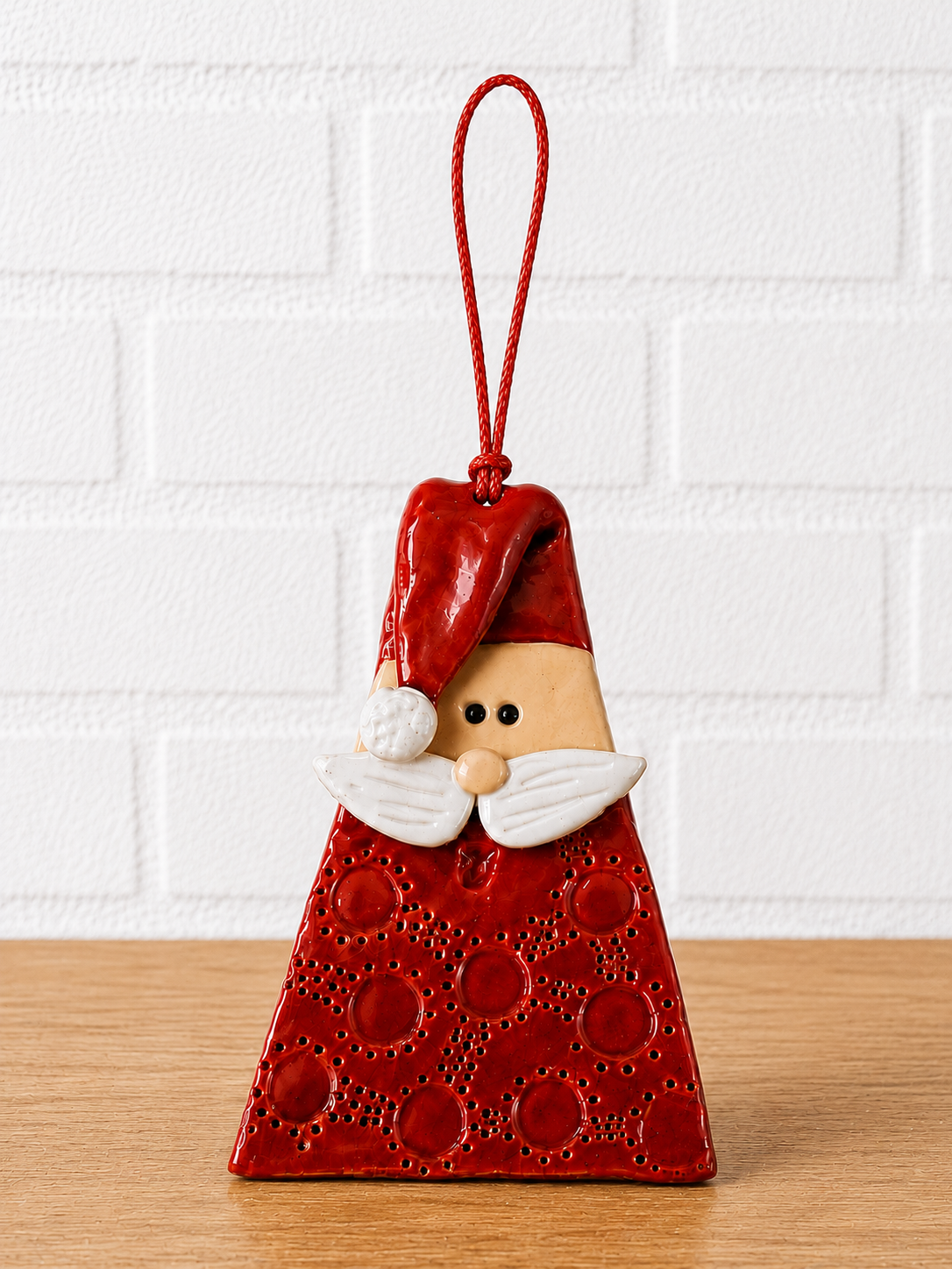 December 5th Saturday 12noon-4pm Santa wall Ornament