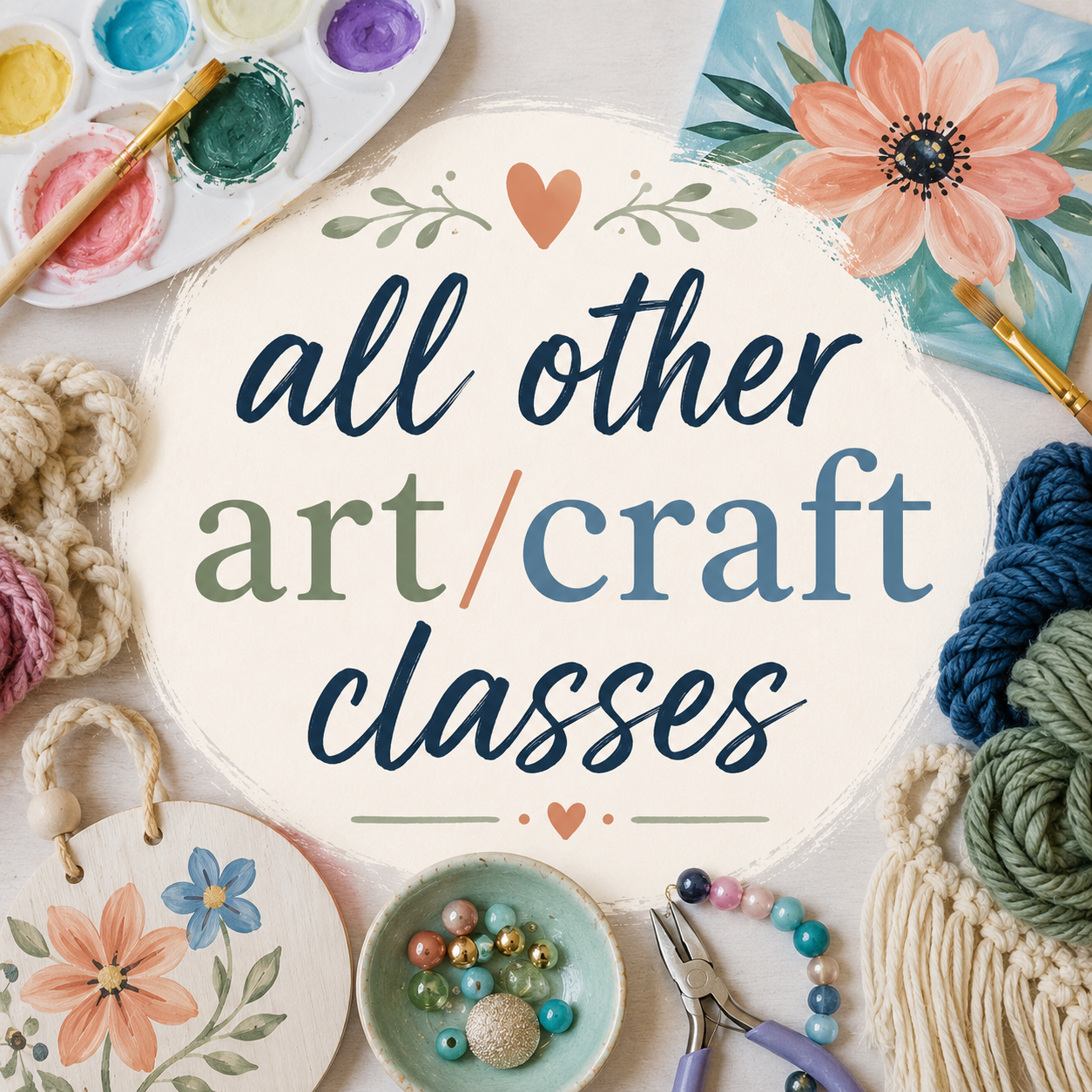 Non-Pottery Classes
