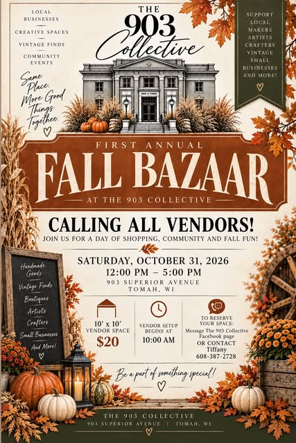 1st Annual Fall Bazaar Vendor Space