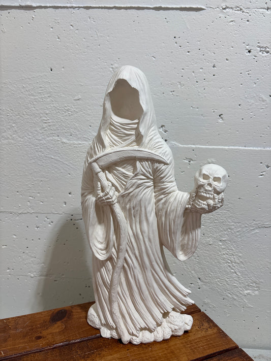 Large Grim Reaper ready to paint Ceramics