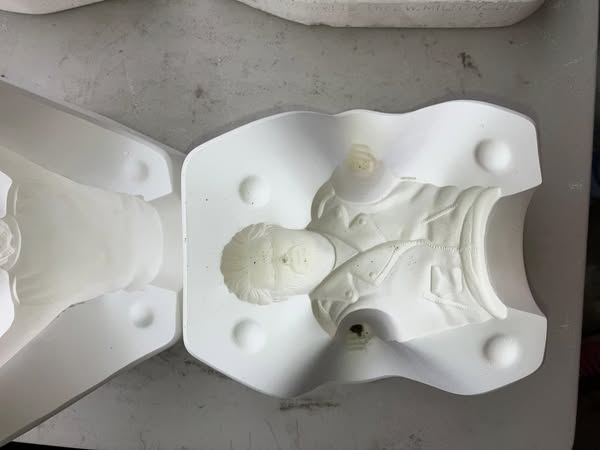 Biker - upper half Hershey 430a lot#D1  Ceramic Casting Mold