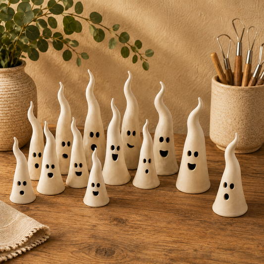 October 9th @ 1pm Ghost Pottery Class