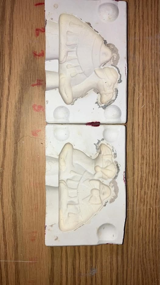 ✨ Alberta’s A-134 (J) Ceramic Slip Casting Mold