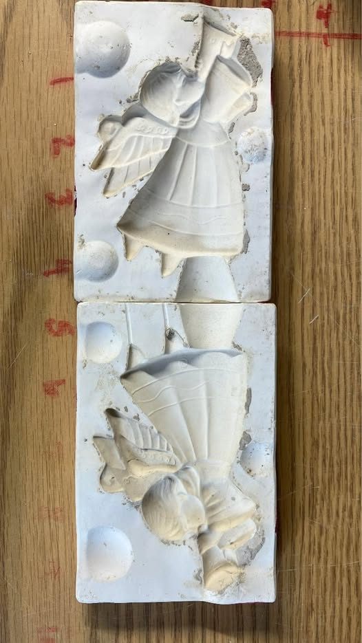 👼 Angel Ornament Alberta’s A-131 (T) Ceramic Slip Casting Mold