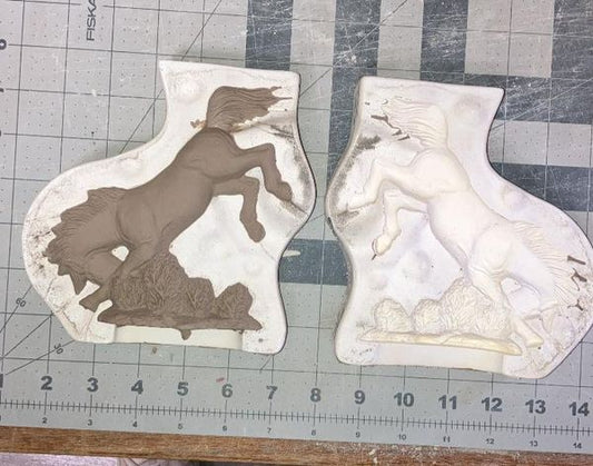 Bucking Horse Nowells 3376 (Lot#143) Ceramic Casting Mold