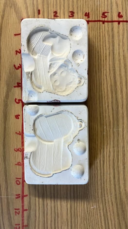 🐑 Baby Lamb Ornament EZ Pour 62 (T) Ceramic Slip Casting Mold