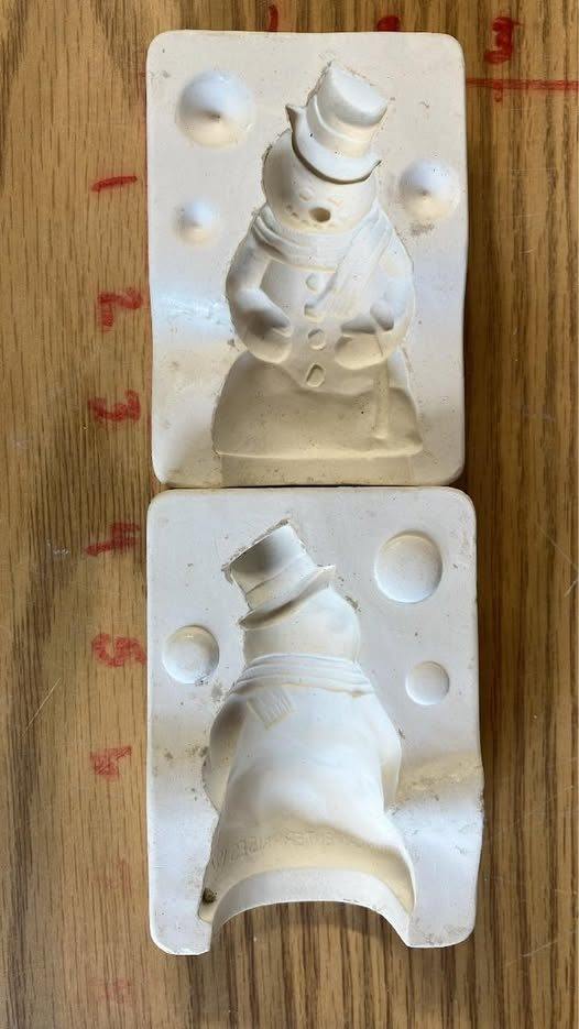 ⛄ Snowman TM32 (T) Ceramic Slip Casting Mold