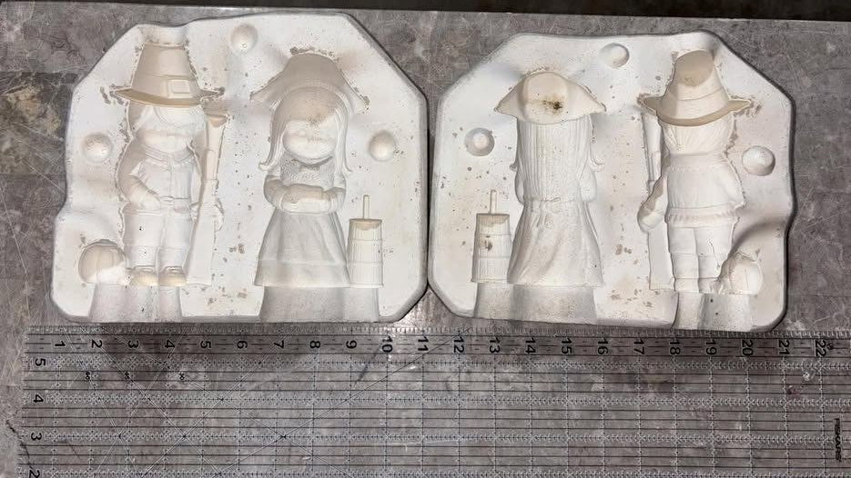 Pilgrims Scioto 501 Ceramic Slip Casting Plaster Mold