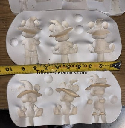 Bear Witches Kimple 915 lotT166 Ceramic Casting Mold