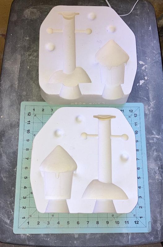 Lamp Lamppost  Riverview 1010 (Lot#50) Ceramic Casting Mold