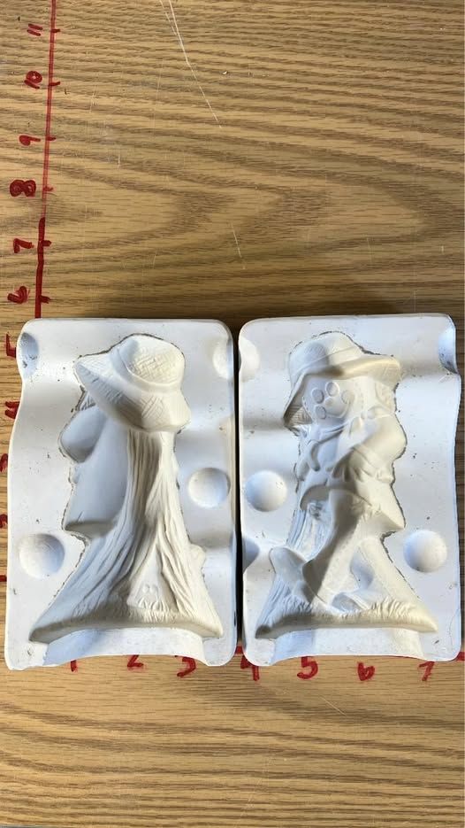 🌾 Scarecrow T103 (T) Ceramic Slip Casting Mold