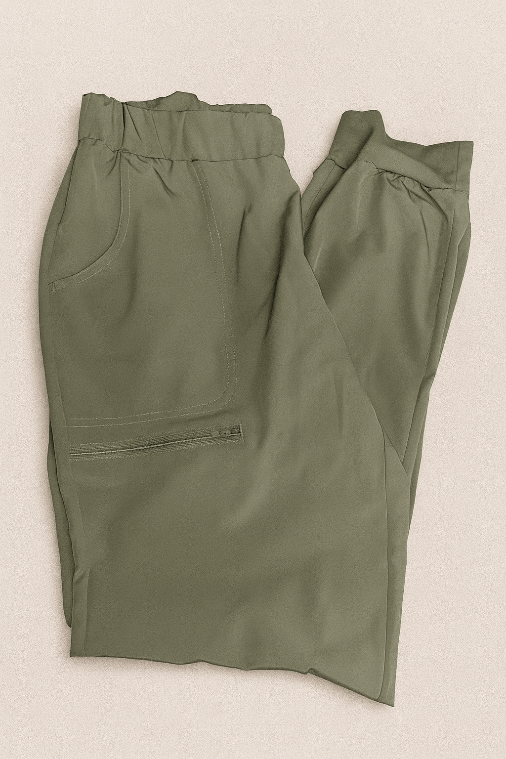 🩺 Divine Stretch by JDM Scrub Pants 🎨 Color: Olive Green 📏 Size: Medium