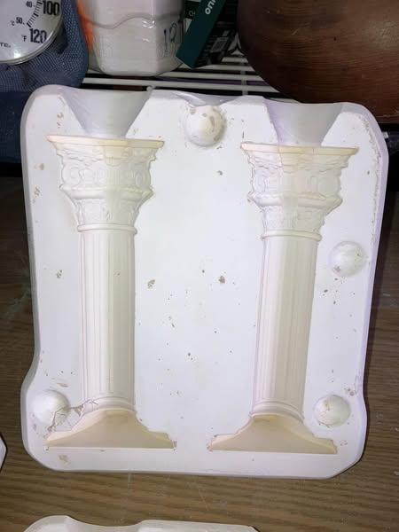 Kimple 2017 Golfer  lot# MU Ceramic Casting Mold