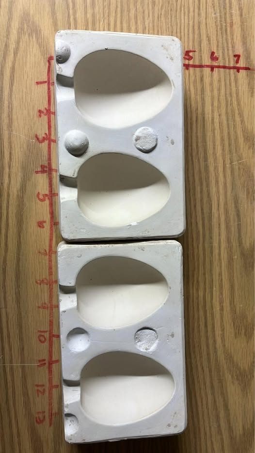 🥚 Eggs 🏷️ No Brand #T65 (T) 🎨 Ceramic Slip Casting Mold