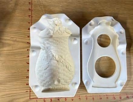 FREE GENERAL SHIPPING Basket Weave Lavabo Macki Hobby Molds 109a