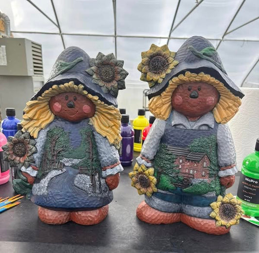 🍂 Fall Friends Set 🎨 Ready to Paint Ceramics