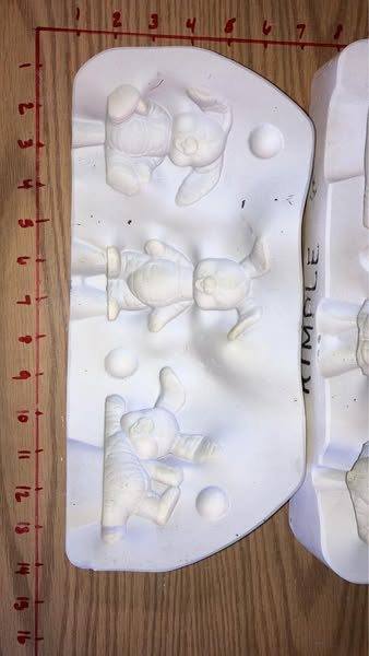Bunnies Ceramic Slip Casting Mold Maker: Kimple 970