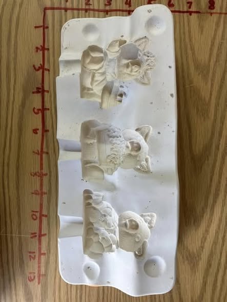 🐖 June Pigs 🏷️ #N564 (J) 🎨 Ceramic Slip Casting Mold