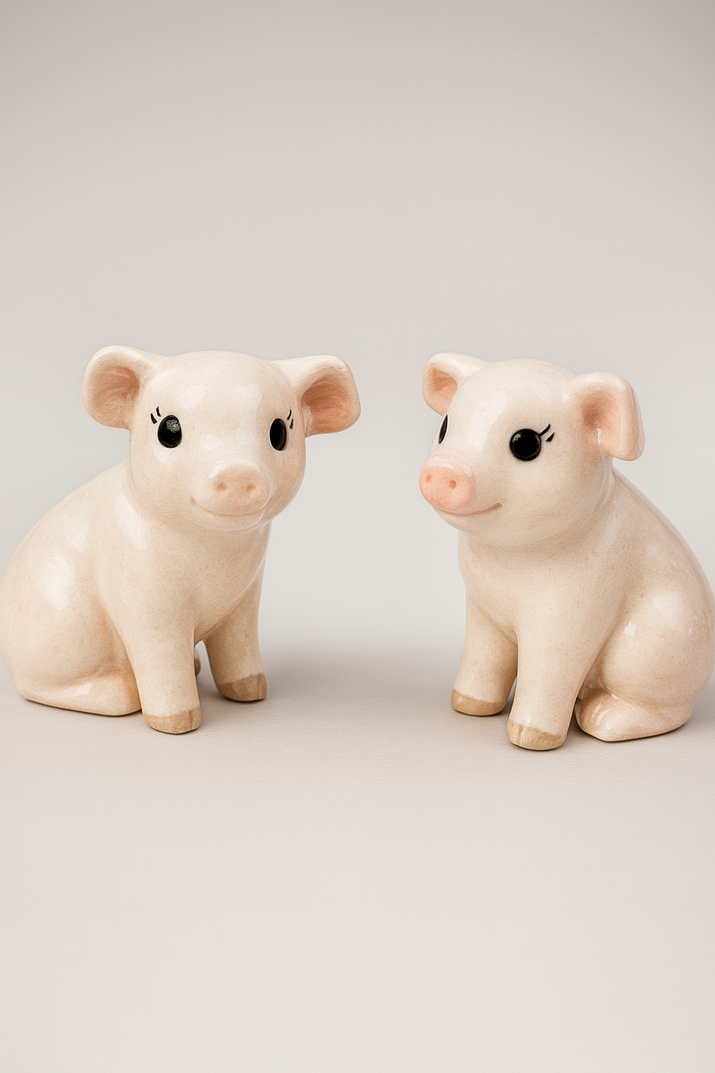 🐷 Pig Couple Glaze-Finished