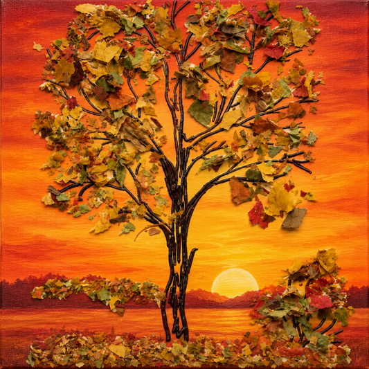 November 23rd Monday @ 4pm Fall Leaves & Canvas Art D.I.Y.