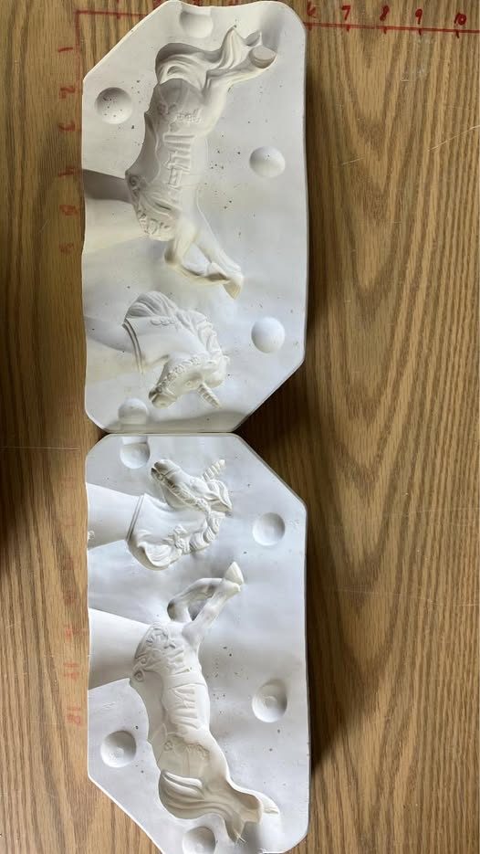 🦄 Unicorn (Possibly Carousel Style) Alberta’s 1078 (T) Ceramic Slip Casting Mold