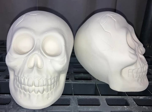Skull Ready to Paint Ceramics
