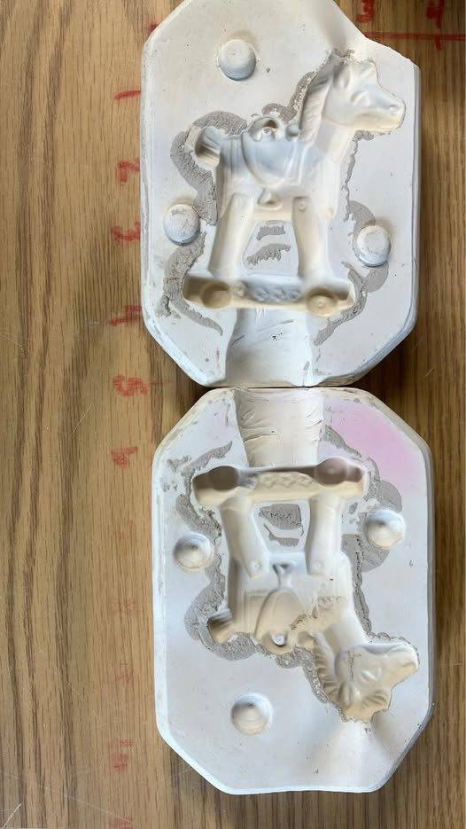 🐴 Rocking Horse Moss Landing Molds CPW-64 (T) Ceramic Slip Casting Mold