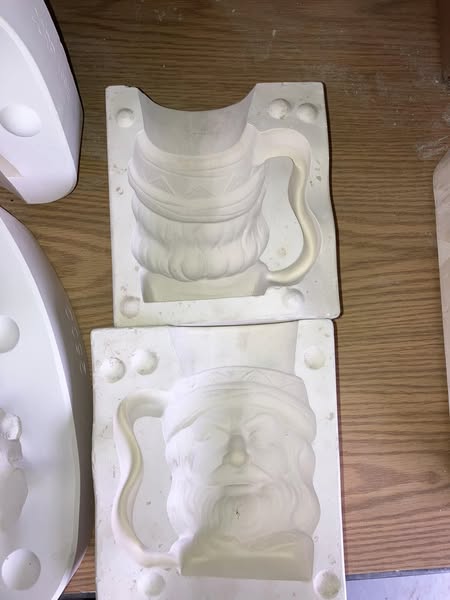 Macky 162 Mug  Captain Bligh - Nice Size Mug! lot# ND Ceramic Casting Mold