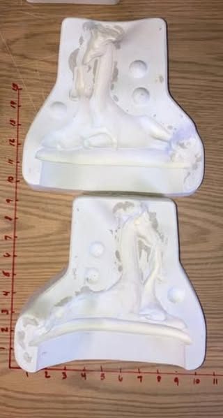 Giraffe Mother & Baby Ceramic Slip Casting Mold Maker: Kimple 592