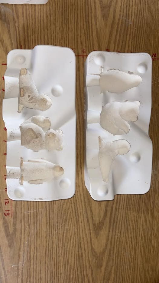 Artic Animals Gare 2945 Ceramic Slip Casting Plaster Mold