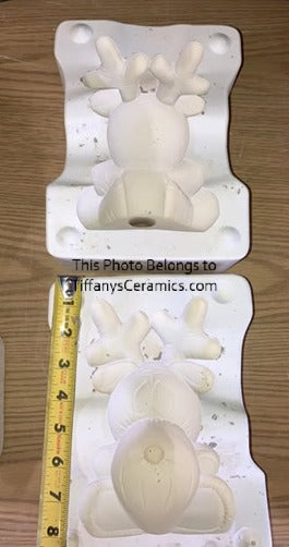 Reindeer Gare 2683 lotT194 Ceramics Casting Mold