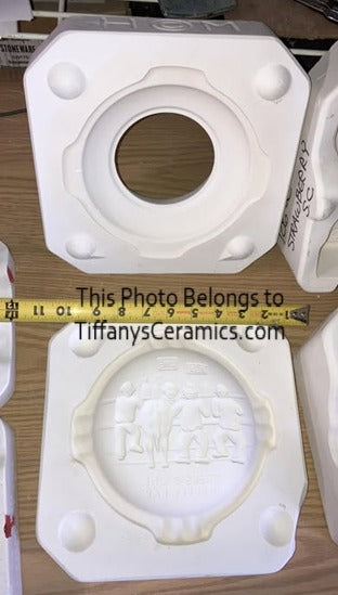 Funny Ashtray Holland mold 1527 lotT184 Ceramic casting Mold