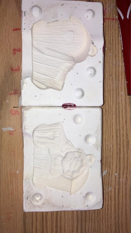 🐦 Bird in Cradle Ornament Dona’s D-107 (J) Ceramic Slip Casting Mold