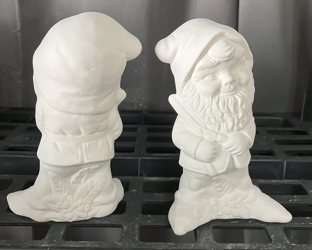 Pruning Shears mini Gnome Ready to Paint Ceramics