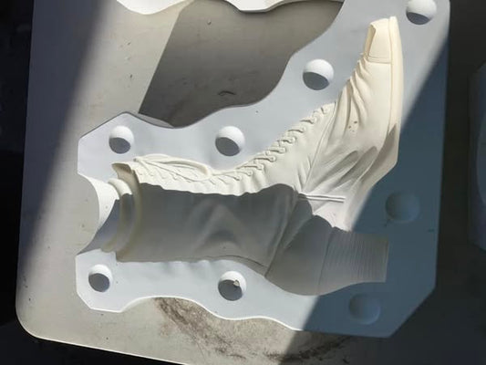 Granny’s High Top Shoe  Right Foot Witch Boot Specialty Molds 1008 lot#C15 Ceramic Casting Mold