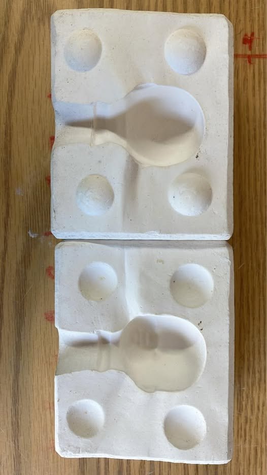 🧠 Small Head – B112 (T) Ceramic Slip Casting Mold
