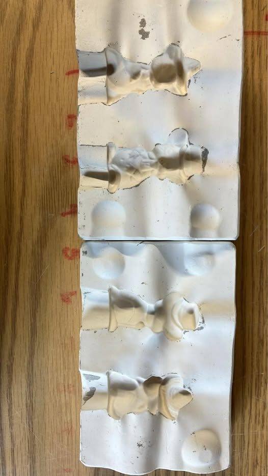 🐭 Two Mice Alberta’s A-B-4 (T) Ceramic Slip Casting Mold