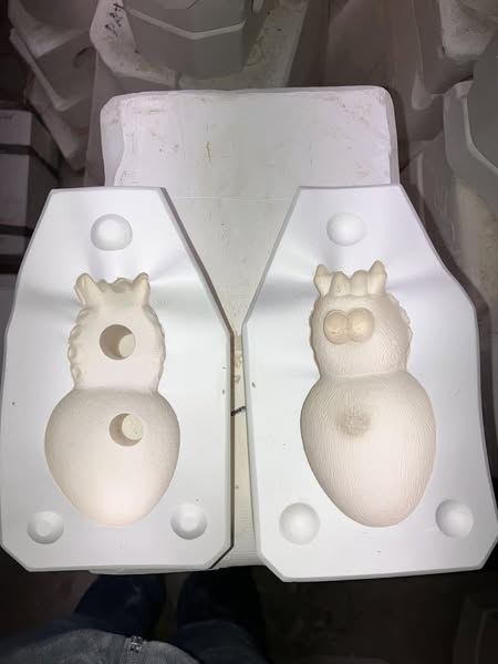 Spinning Spider Duncan 2193 lot#2A Ceramic Casting Mold