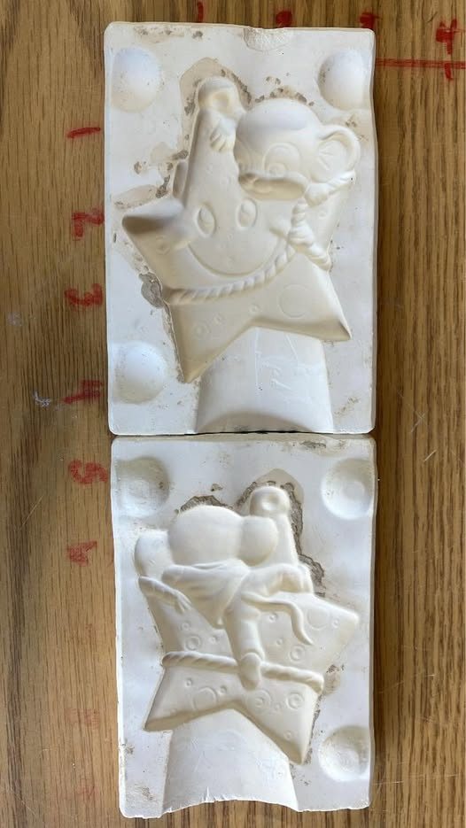 Mouse Star Orn  Alberta’s A-253 (T) Ceramic Slip Casting Mold