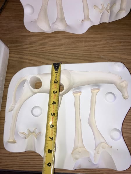 Mother Giraffe Mikes 462 lot#PI Ceramic Casting Mold