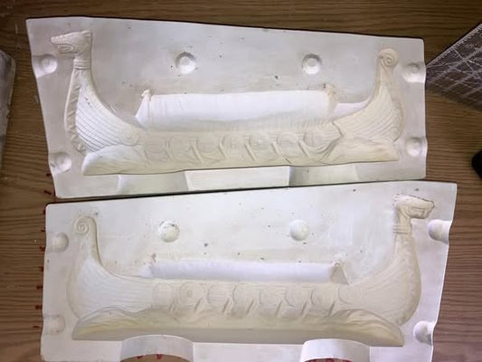 Viking pirate ship Ceramic Slip Casting Maker: Alberta 633