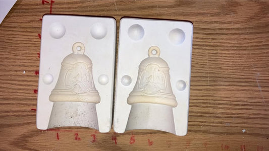 Bell ornament - ES mold 1208