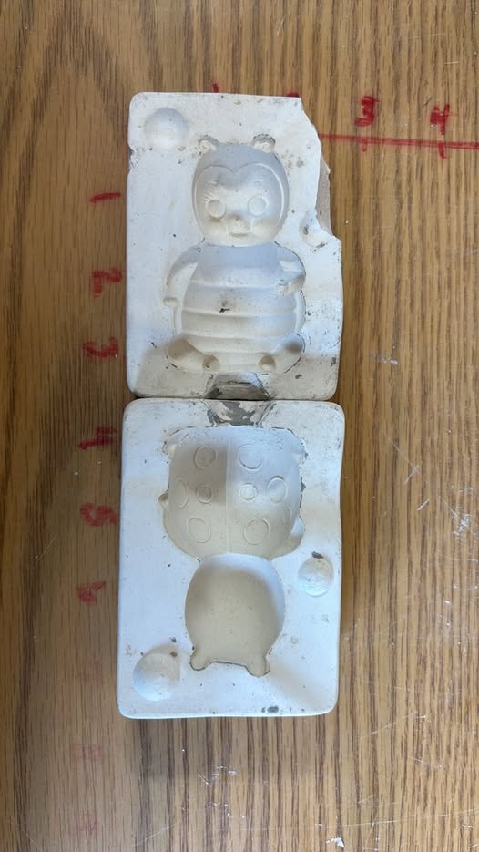 Lady Bug TM3 (T) Ceramic Slip Casting Mold