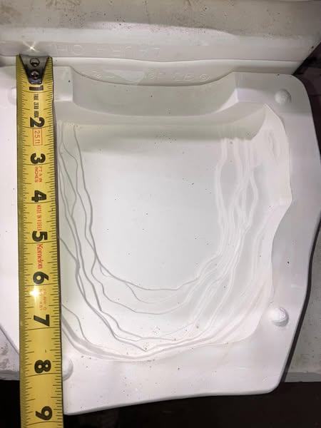 Book 518 ? Maker lot#9A Ceramic Casting Mold