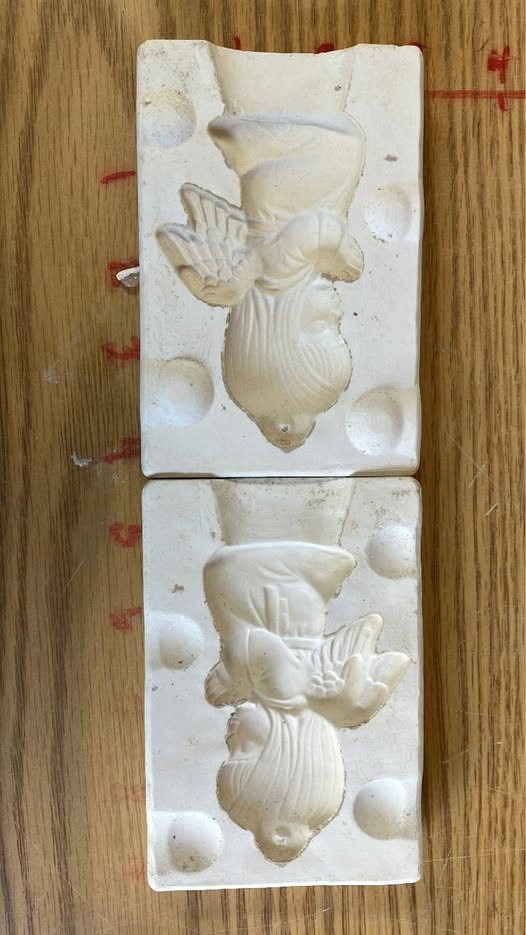 Praying Angel Ornament Alberta’s A-75 (T) Ceramic Slip Casting Mold