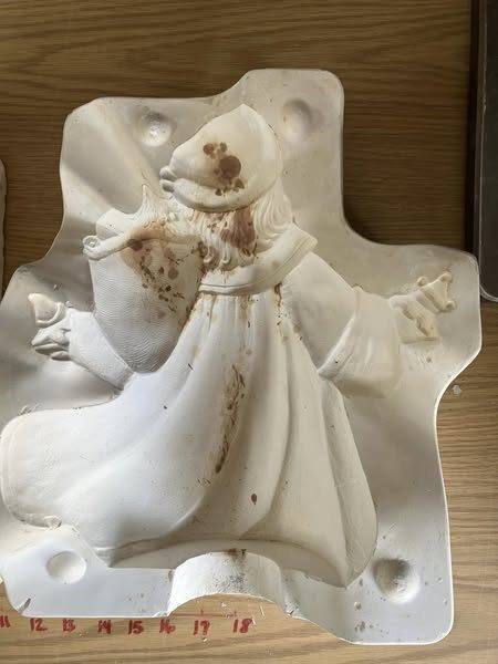 Santa with puppets Ceramic Slip Casting Mold Maker: Gare 1567
