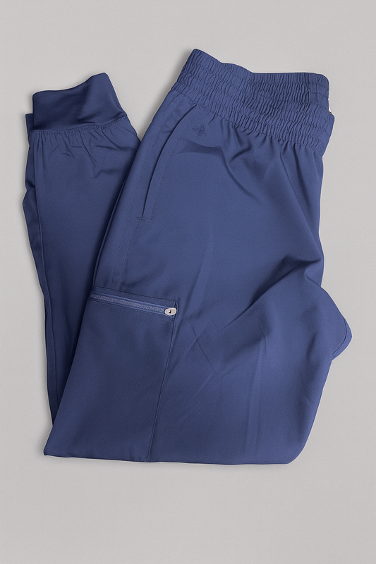 🩺 MedCouture Scrub Pants 🎨 Color: Midnight / Navy Blue 📏 Size: Medium