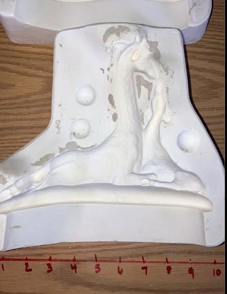 Giraffe Mother & Baby Ceramic Slip Casting Mold Maker: Kimple 592