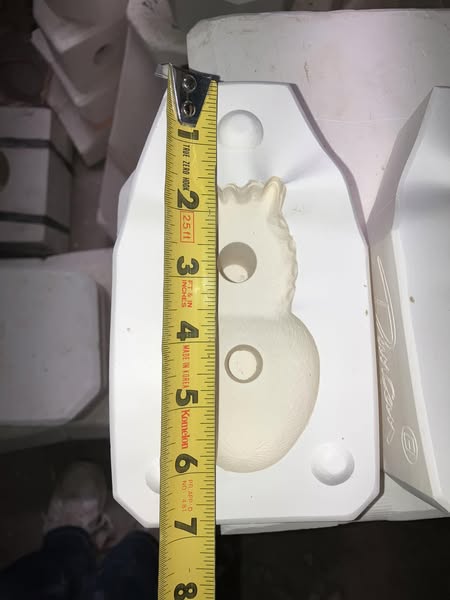 Spinning Spider Duncan 2193 lot#2A Ceramic Casting Mold